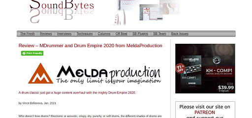 SoundBytes music magazine