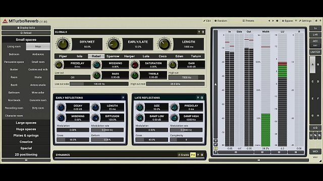Reverb design #6 - Smart seed generator and stereo field management