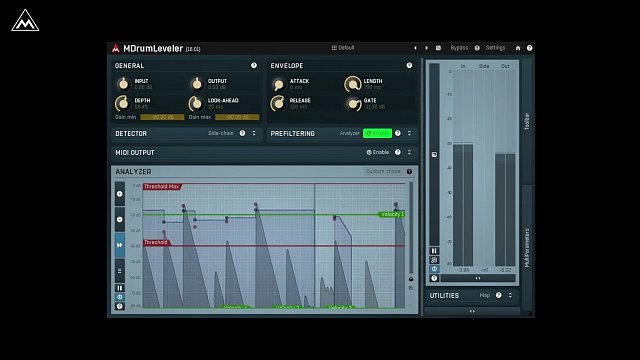 MDrumLeveler Quick Introduction
