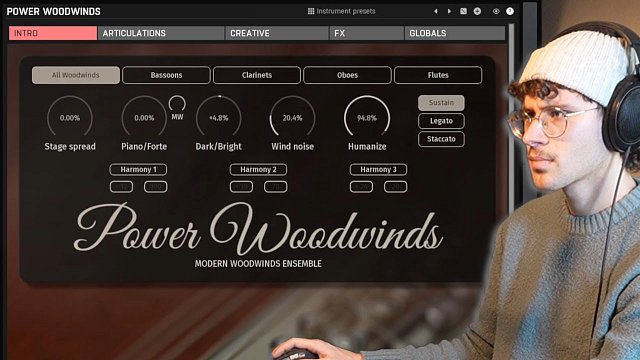 PowerWoodwinds: Walkthrough