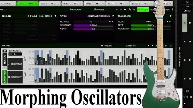 MPowerSynth oscillator morph