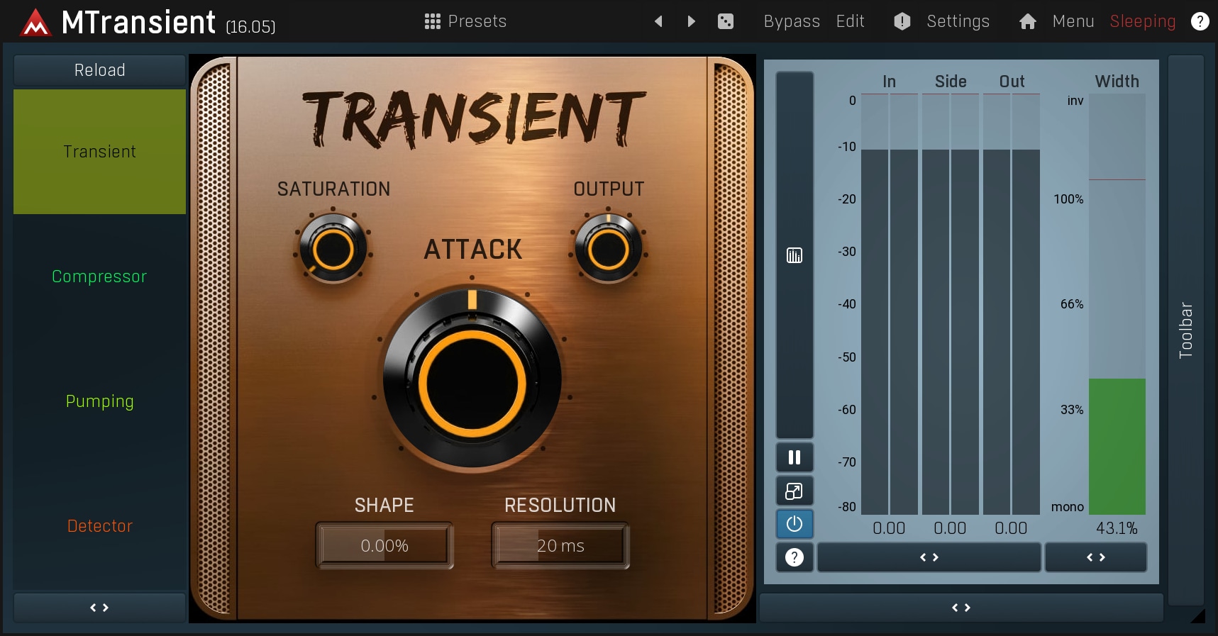MTransient image